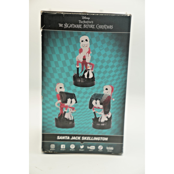 Nightmare Before Christmas Santa Jack Skellington Phone or Controller Holder NIB - Picture 3 of 5